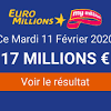 Euromillions 11 FEVRIER 2020