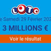 Loto 29 FEVRIER 2020